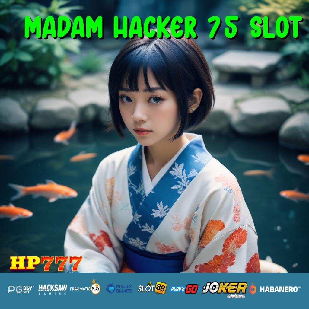 MADAM HACKER 75 SLOT Cukai Online Responsif Tanggap